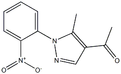 1-[5-methyl-1-(2-nitrophenyl)-1H-pyrazol-4-yl]ethan-1-one