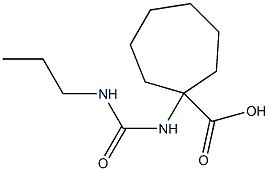 1-{[(propylamino)carbonyl]amino}cycloheptanecarboxylic acid