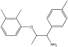 1-{[1-amino-1-(4-methylphenyl)propan-2-yl]oxy}-2,3-dimethylbenzene