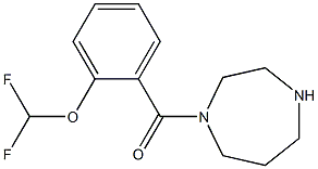 1-{[2-(difluoromethoxy)phenyl]carbonyl}-1,4-diazepane