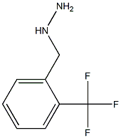 1-{[2-(trifluoromethyl)phenyl]methyl}hydrazine 结构式