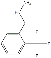 1-{[2-(trifluoromethyl)phenyl]methyl}hydrazine Structure