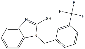 1-{[3-(trifluoromethyl)phenyl]methyl}-1H-1,3-benzodiazole-2-thiol