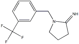  1-{[3-(trifluoromethyl)phenyl]methyl}pyrrolidin-2-imine