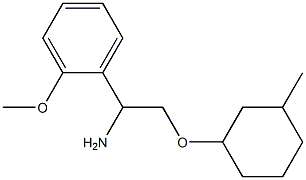 1-{1-amino-2-[(3-methylcyclohexyl)oxy]ethyl}-2-methoxybenzene