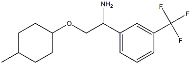  1-{1-amino-2-[(4-methylcyclohexyl)oxy]ethyl}-3-(trifluoromethyl)benzene