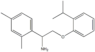 1-{1-amino-2-[2-(propan-2-yl)phenoxy]ethyl}-2,4-dimethylbenzene