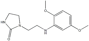 1-{2-[(2,5-dimethoxyphenyl)amino]ethyl}imidazolidin-2-one