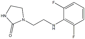 1-{2-[(2,6-difluorophenyl)amino]ethyl}imidazolidin-2-one|