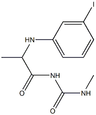 1-{2-[(3-iodophenyl)amino]propanoyl}-3-methylurea,,结构式