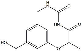  1-{2-[3-(hydroxymethyl)phenoxy]propanoyl}-3-methylurea