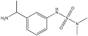 1-{3-[(dimethylsulfamoyl)amino]phenyl}ethan-1-amine Structure