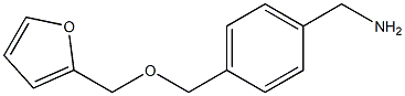 1-{4-[(2-furylmethoxy)methyl]phenyl}methanamine