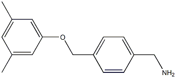 1-{4-[(3,5-dimethylphenoxy)methyl]phenyl}methanamine|