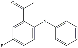 1-{5-fluoro-2-[methyl(phenyl)amino]phenyl}ethan-1-one