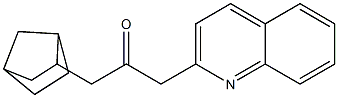 1-{bicyclo[2.2.1]heptan-2-yl}-3-(quinolin-2-yl)propan-2-one