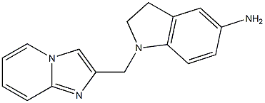 1-{imidazo[1,2-a]pyridin-2-ylmethyl}-2,3-dihydro-1H-indol-5-amine