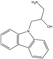 1-amino-3-(9H-carbazol-9-yl)propan-2-ol Structure