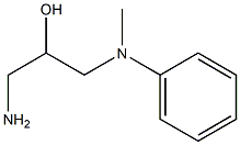 1-amino-3-[methyl(phenyl)amino]propan-2-ol Structure