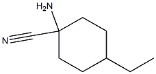  1-amino-4-ethylcyclohexanecarbonitrile