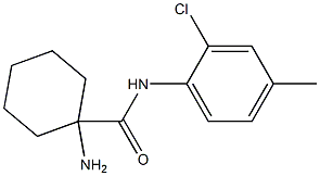1-amino-N-(2-chloro-4-methylphenyl)cyclohexane-1-carboxamide