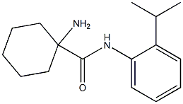 1-amino-N-(2-isopropylphenyl)cyclohexanecarboxamide