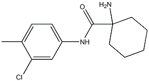 1-amino-N-(3-chloro-4-methylphenyl)cyclohexane-1-carboxamide