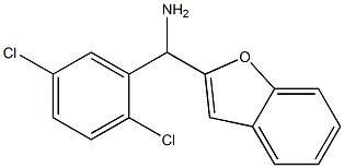 1-benzofuran-2-yl(2,5-dichlorophenyl)methanamine|