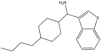 1-benzothiophen-3-yl(4-butylcyclohexyl)methanamine