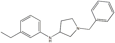 1-benzyl-N-(3-ethylphenyl)pyrrolidin-3-amine