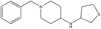 1-benzyl-N-(thiolan-3-yl)piperidin-4-amine Structure