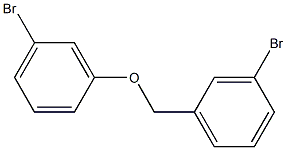1-bromo-3-[(3-bromophenyl)methoxy]benzene Struktur
