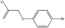  1-bromo-4-[(2-chloroprop-2-enyl)oxy]benzene