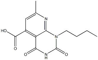 1-butyl-7-methyl-2,4-dioxo-1H,2H,3H,4H-pyrido[2,3-d]pyrimidine-5-carboxylic acid