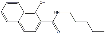  1-hydroxy-N-pentylnaphthalene-2-carboxamide