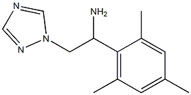 1-mesityl-2-(1H-1,2,4-triazol-1-yl)ethanamine,,结构式