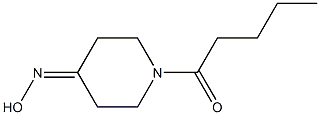 1-pentanoylpiperidin-4-one oxime,,结构式