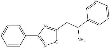 1-phenyl-2-(3-phenyl-1,2,4-oxadiazol-5-yl)ethan-1-amine
