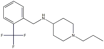 1-propyl-N-{[2-(trifluoromethyl)phenyl]methyl}piperidin-4-amine