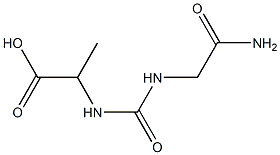 2-({[(2-amino-2-oxoethyl)amino]carbonyl}amino)propanoic acid