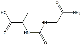  2-({[(2-amino-2-oxoethyl)amino]carbonyl}amino)propanoic acid