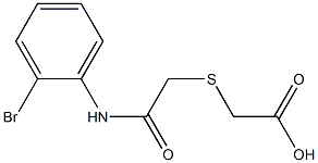 2-({[(2-bromophenyl)carbamoyl]methyl}sulfanyl)acetic acid