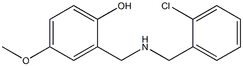 2-({[(2-chlorophenyl)methyl]amino}methyl)-4-methoxyphenol|