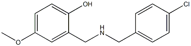 2-({[(4-chlorophenyl)methyl]amino}methyl)-4-methoxyphenol