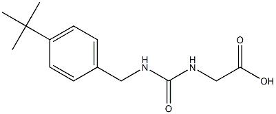  2-({[(4-tert-butylphenyl)methyl]carbamoyl}amino)acetic acid