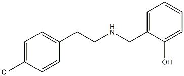 2-({[2-(4-chlorophenyl)ethyl]amino}methyl)phenol|