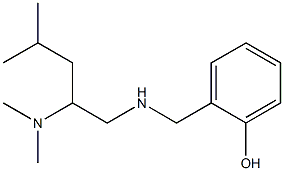 2-({[2-(dimethylamino)-4-methylpentyl]amino}methyl)phenol