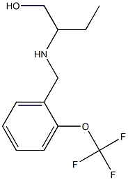 2-({[2-(trifluoromethoxy)phenyl]methyl}amino)butan-1-ol|