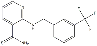 2-({[3-(trifluoromethyl)phenyl]methyl}amino)pyridine-3-carbothioamide