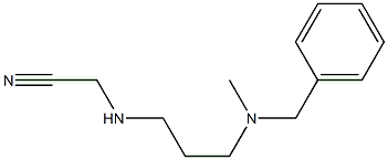 2-({3-[benzyl(methyl)amino]propyl}amino)acetonitrile